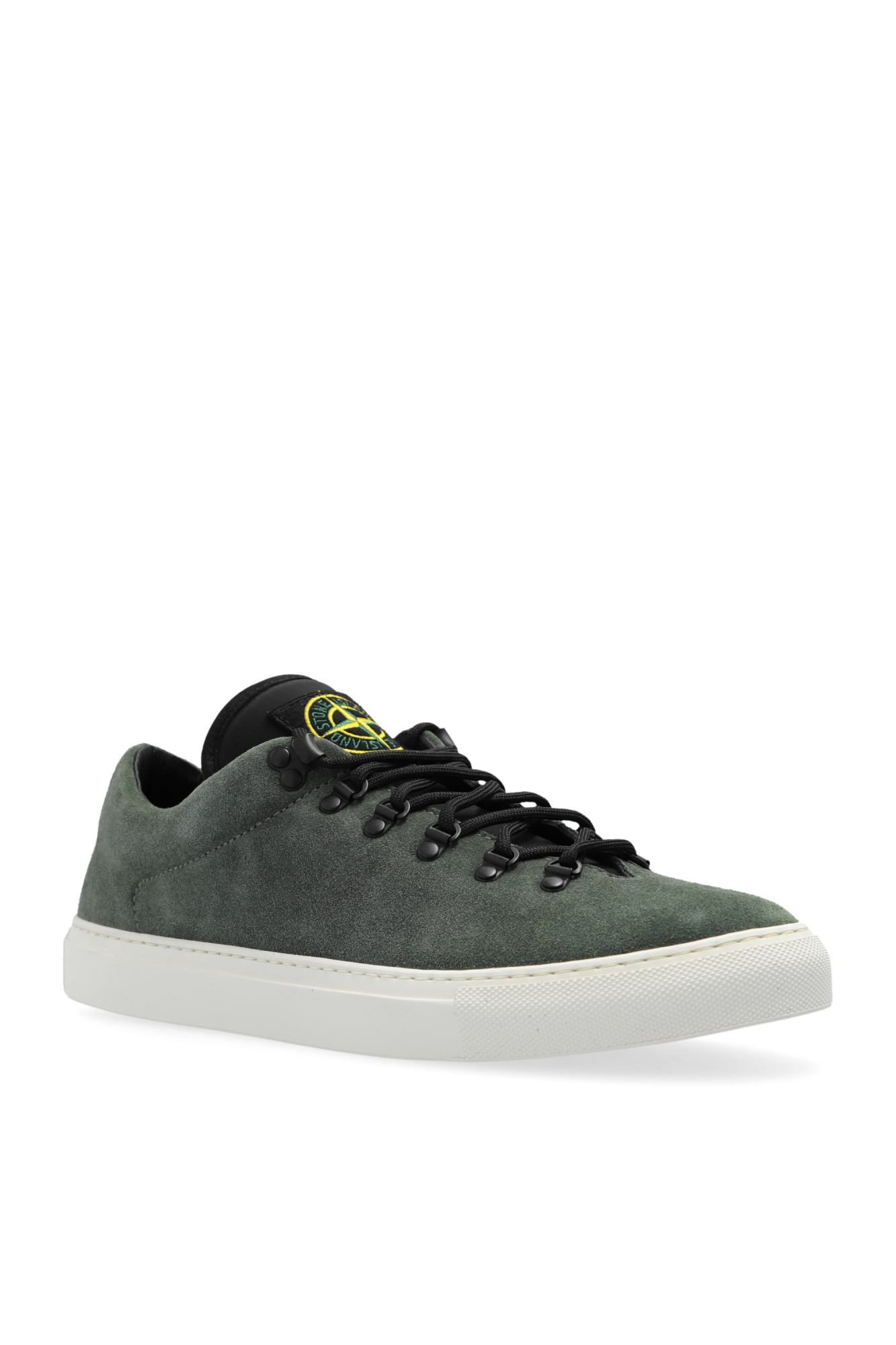 スニーカー STONE  SS25 SUEDE (K1SFWS100020 S0172V0029) Stone Island men's leather sneakers 80fws0101 Chalk